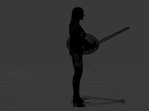 Wonder Woman 3D Model