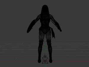 Wonder Woman 3D Model