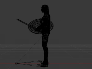Wonder Woman 3D Model