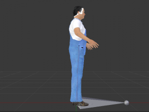 Worker 3D 模型