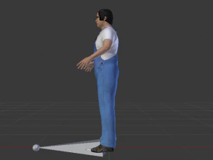 Worker 3D Model