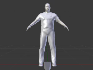 Worker 3D Model