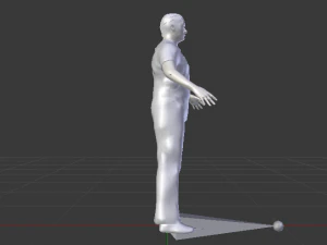 Worker 3D Model
