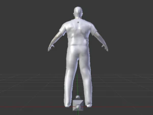 Worker 3D Model