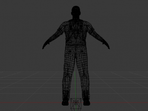 Worker 3D 模型
