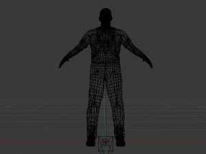 Worker 3D Model