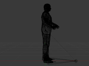Worker 3D Model