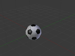 Football Ball 3D Model