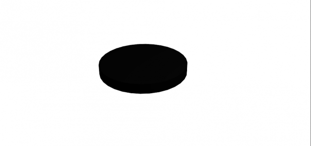 Hockey Puck 3D Модель .c4d .max .obj .3ds .fbx .stl .blend