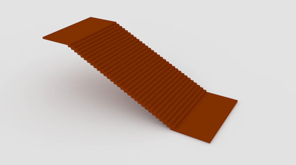 Stairs 3D Model .c4d .max .obj .3ds .fbx .stl .blend