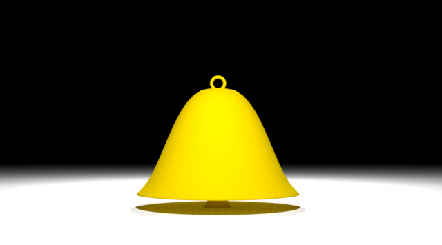 3D Bell Modelo 3D .c4d .max .obj .3ds .fbx .stl .blend 