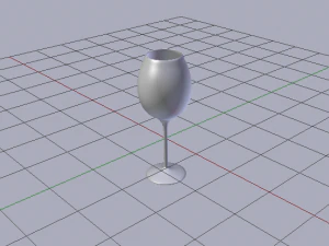 Wineglass 3D Model
