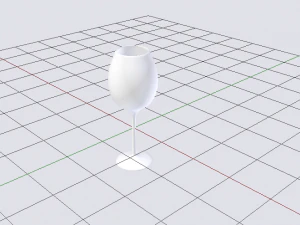 Wineglass 3D Model