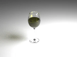 शराब का गिलास 3D मॉडल