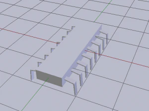 Microchip 3D Model