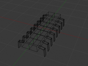 Microchip 3Dモデル