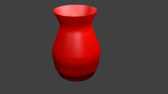 3D Vase 3D Model .c4d .max .obj .3ds .fbx .stl .blend 