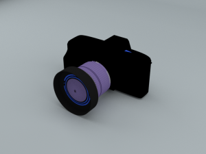 Camera 3D Model