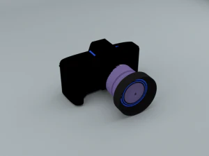 C&acirc;mera Modelo 3D
