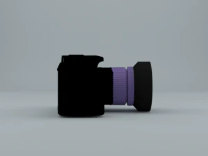 C&acirc;mera Modelo 3D