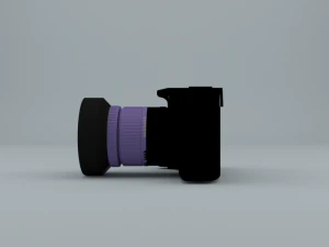 C&acirc;mera Modelo 3D