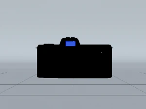 C&acirc;mera Modelo 3D