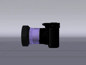C&acirc;mera Modelo 3D