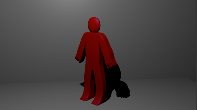 Stickman 3D Model .c4d .max .obj .3ds .fbx .stl .blend 