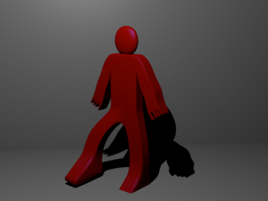 Stickman 3D Model