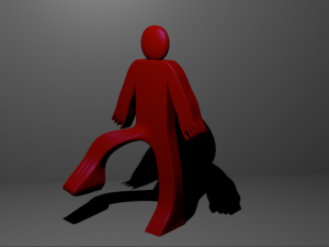 Stickman 3D Model