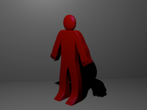Stickman 3D Model