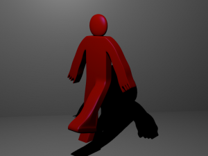 Stickman 3D Model