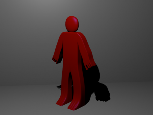 Stickman 3D Model