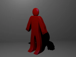 Stickman 3D Model