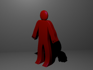 Stickman 3D Model