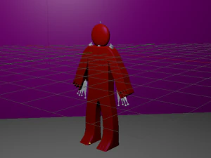 Stickman 3D Model