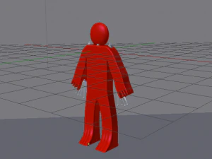 Stickman 3D Model