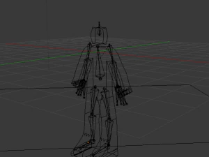 Stickman 3D Model