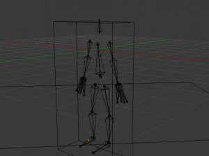 Stickman 3D Model