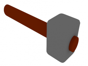 Hammer 3D-Modell