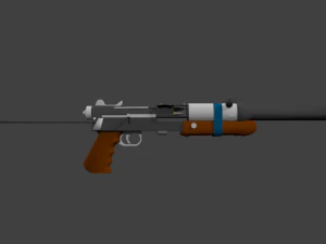 Metro 2033 Cannon 3D Model