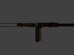 Metro 2033 Cannon Model 3D