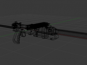 Metro 2033 Cannon Model 3D