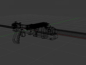 Metro 2033 Cannon 3D Model