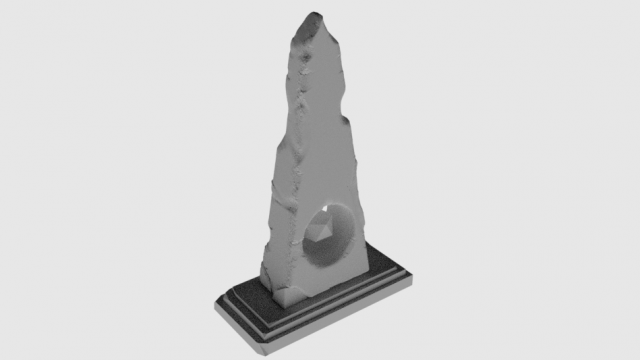 Obelisk Model 3D .c4d .max .obj .3ds .fbx .stl .blend 