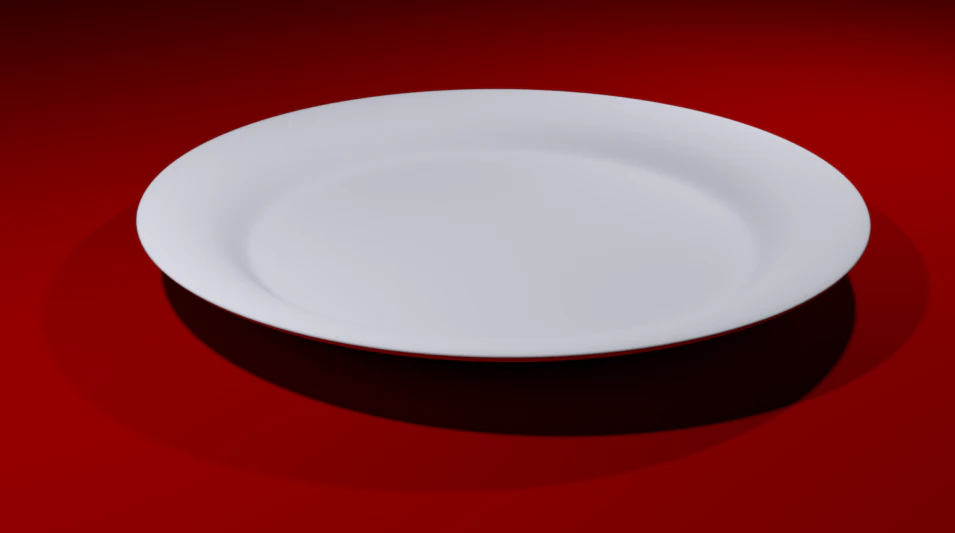 Plate 3D Model .c4d .max .obj .3ds .fbx .stl .blend