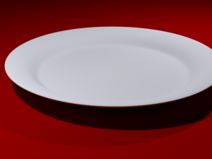 Plate 3D Model