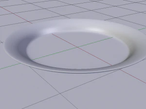 Plate 3D Model