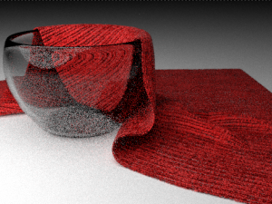 Vase with Cloth Model 3D