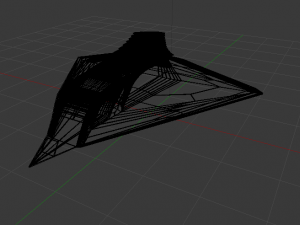 Spaceship Model 3D